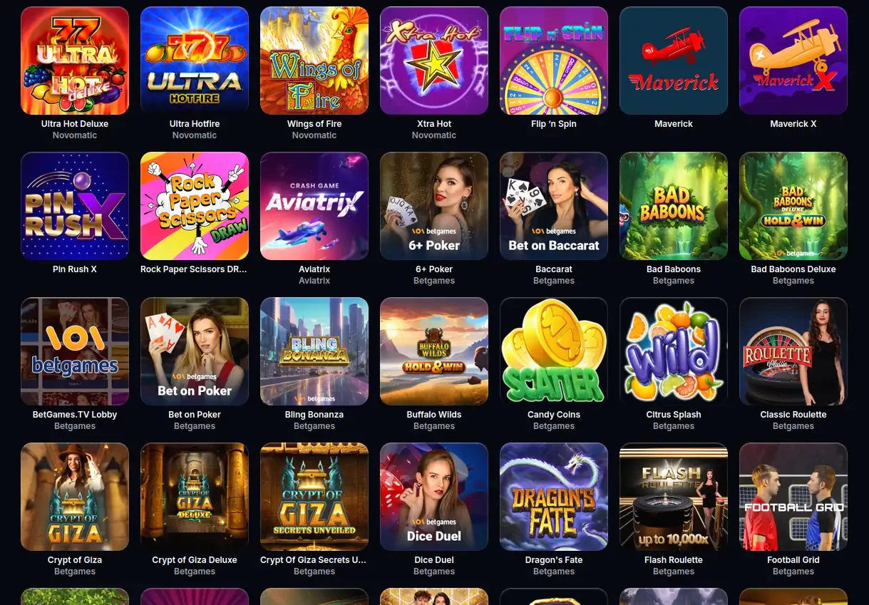 Barz online casino gaming experience